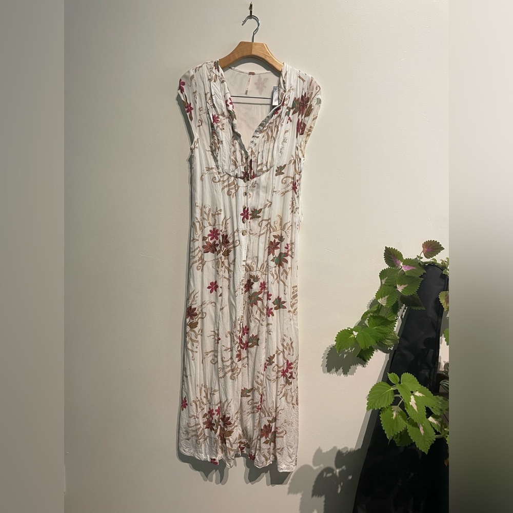 White floral FP Dress